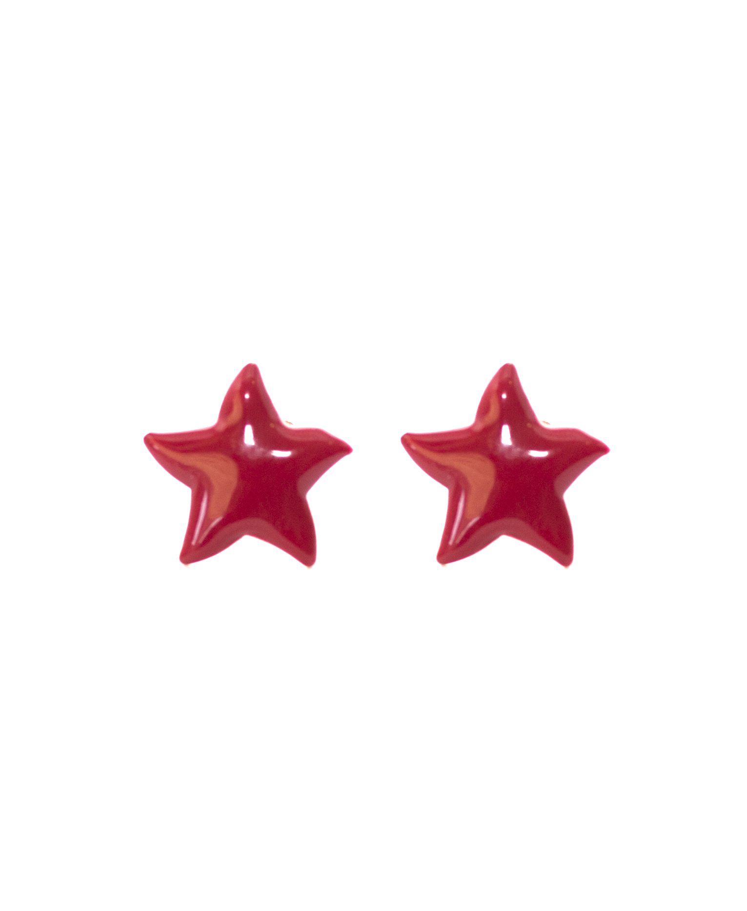 (image for) Orecchini piccoli stella smaltati